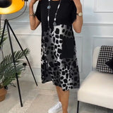 Sherlene - Šaty s leopardím potiskem