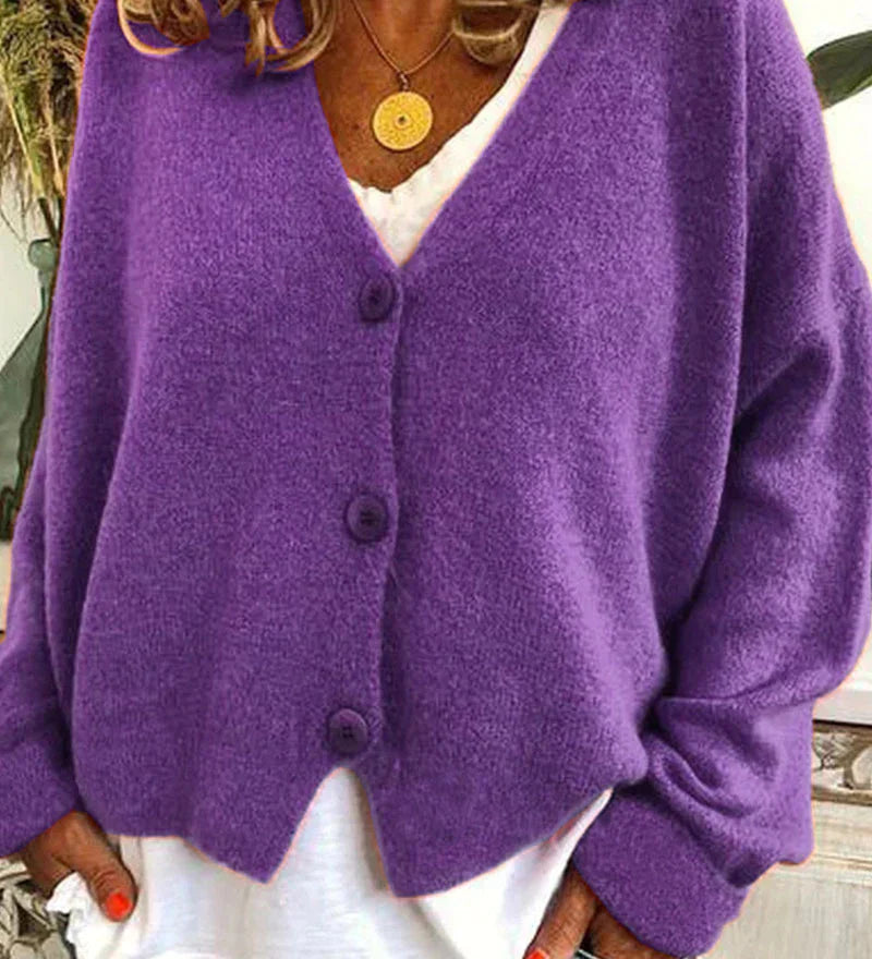 Elegantní a Pohodlný Cardigan pro Ženy – Teplý Každodenní Pletenec