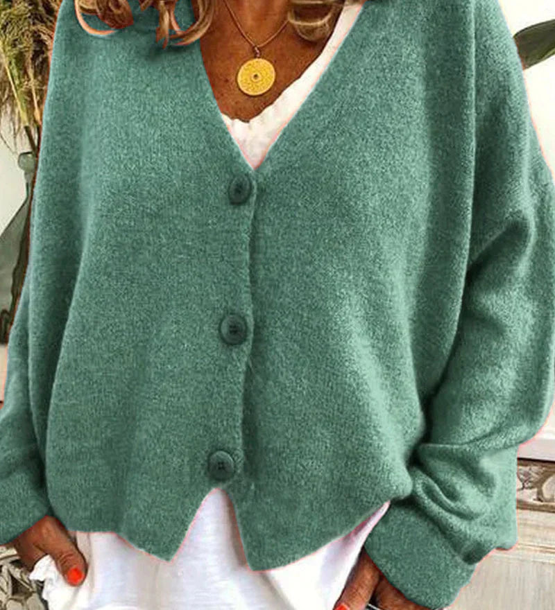 Elegantní a Pohodlný Cardigan pro Ženy – Teplý Každodenní Pletenec