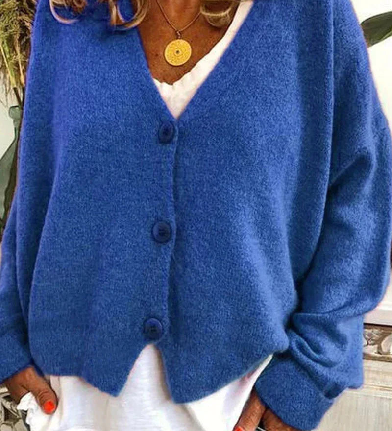 Elegantní a Pohodlný Cardigan pro Ženy – Teplý Každodenní Pletenec