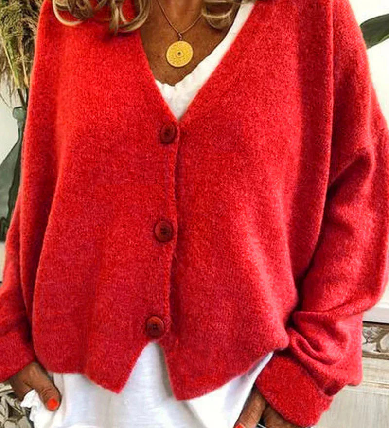 Elegantní a Pohodlný Cardigan pro Ženy – Teplý Každodenní Pletenec