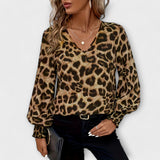 Stylová košile s leopardím vzorem