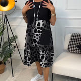 Sherlene - Šaty s leopardím potiskem