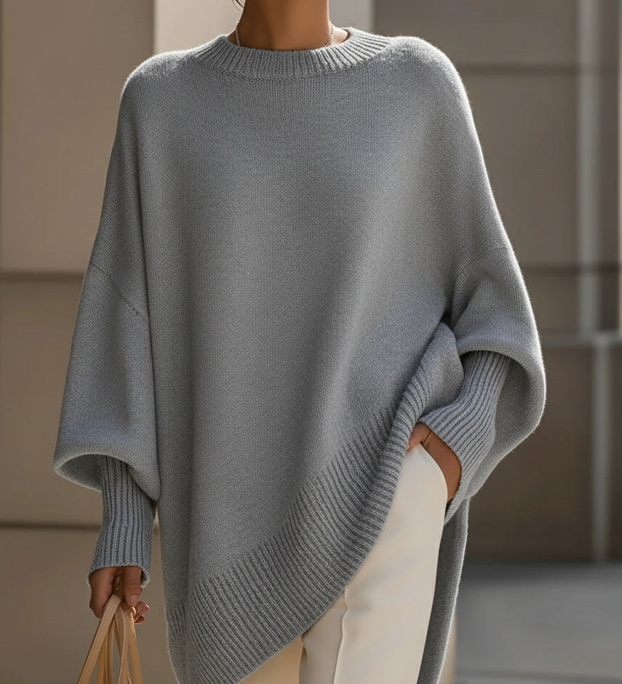 Oversize pončo Elegance bez námahy pro ženy