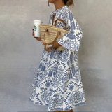 Evie™ – Trendy mini šaty s V výstřihem