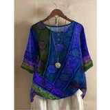 Valerie - Barevný boho top