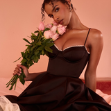 Ophira™ - Elegantní korzetové midi šaty