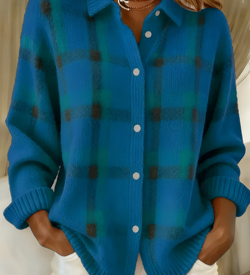 Anna™ | Pletený cardigan s pruhy