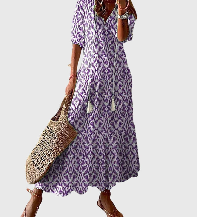 Amalia™ | Retro Bohemian Letní Šaty