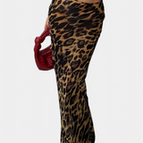 Elena | Maxi sukně s leopardím vzorem