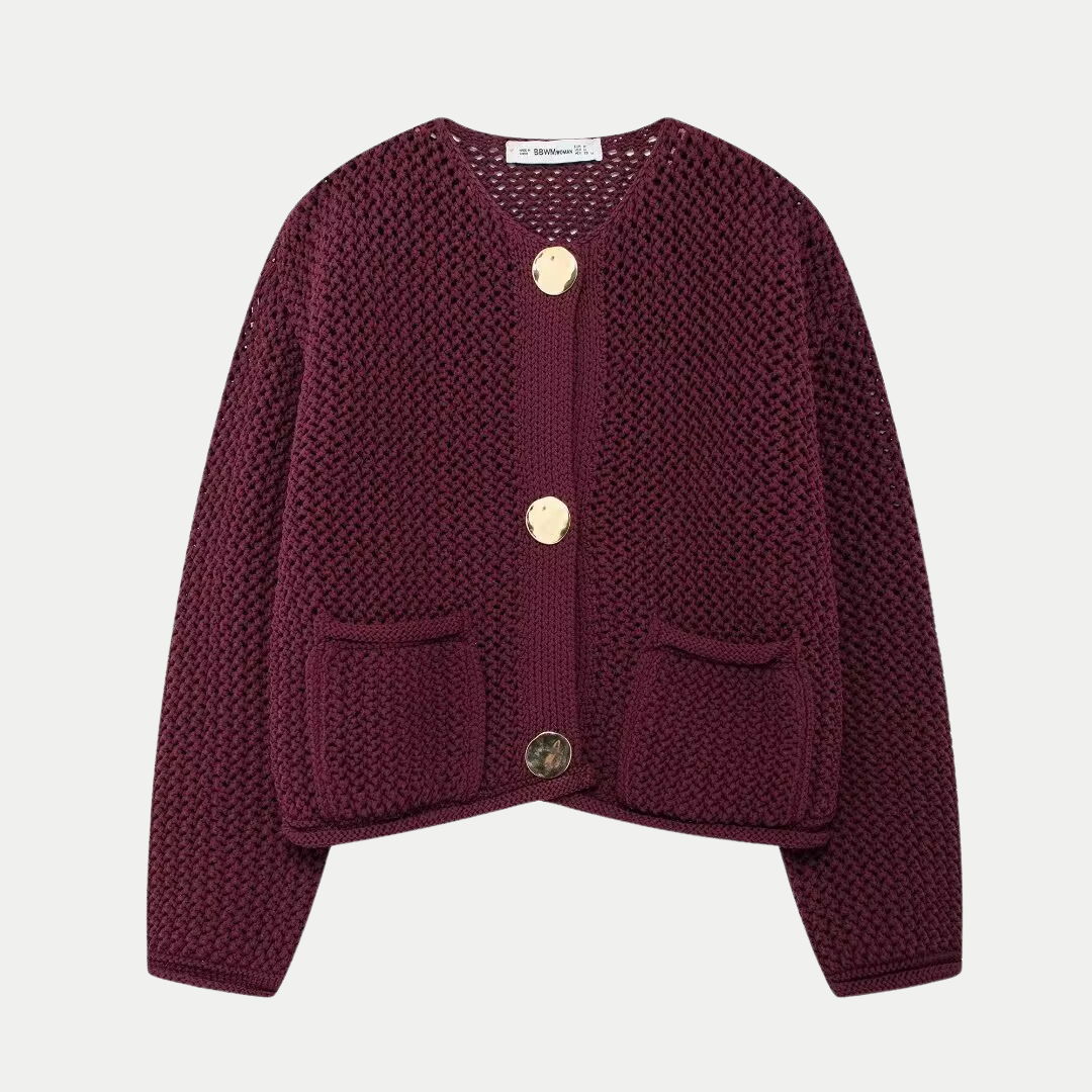Elegantní a pohodlný pletený cardigan pro ženy