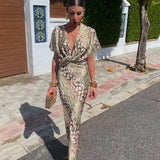 CLARANDRA™ - MIDI-KLEID V KUPRU