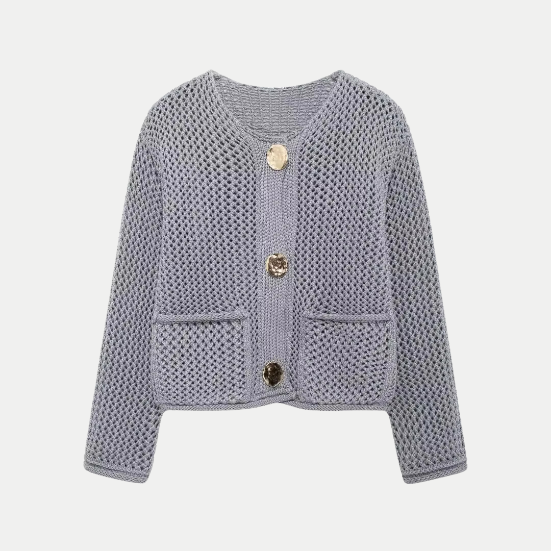 Elegantní a pohodlný pletený cardigan pro ženy