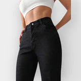 Kristýna Sofistikovaná Bootcut Džíny S Vysokým Pasem