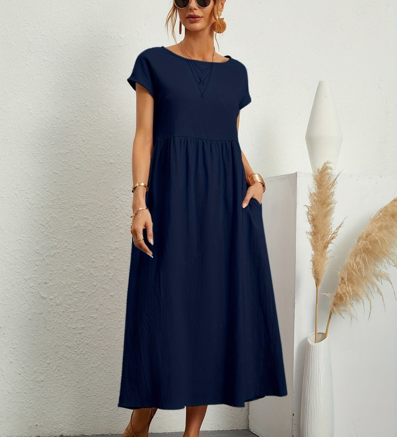 Caroline™ - Elegantní Casual Šaty