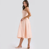 Robe Midi Korzet pro Ženy s Nastavitelnými Ramínky – Elegantní a Lichotivá