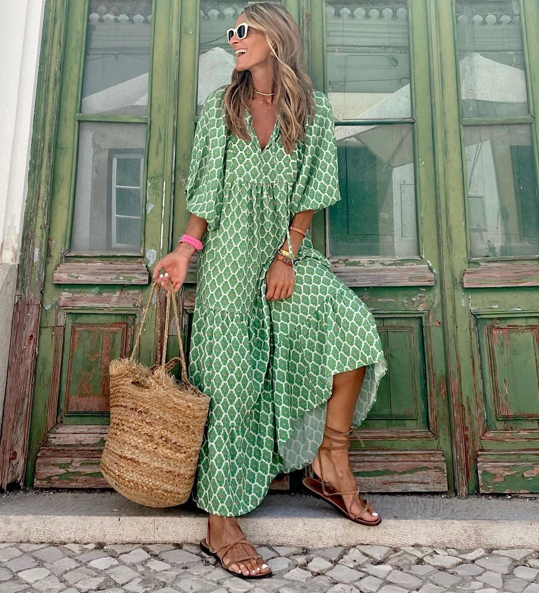 Fleur | Bohemian Maxi Šaty