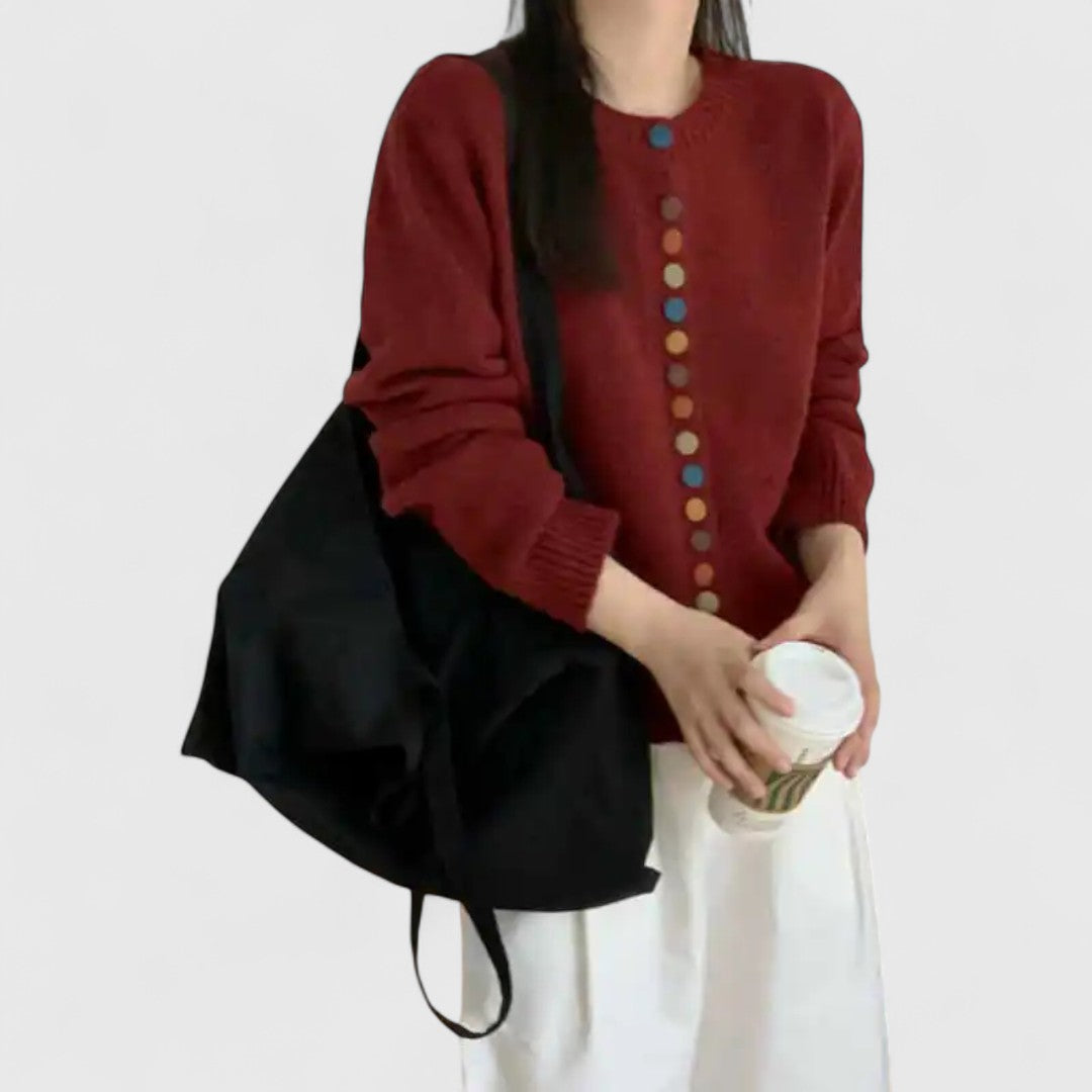 Dámský Cardigan Élégance Quotidienne