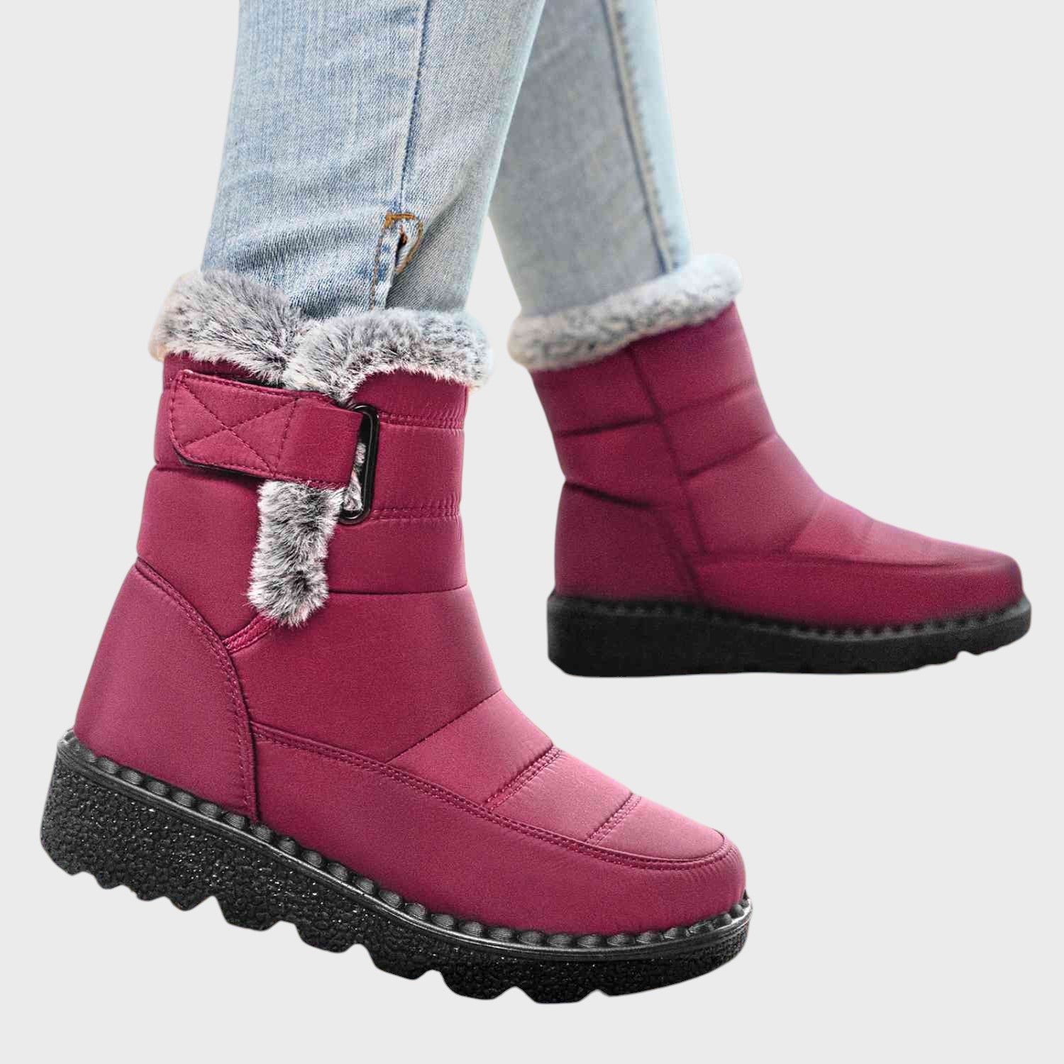 Nora | Zateplené sněhule s Velcro