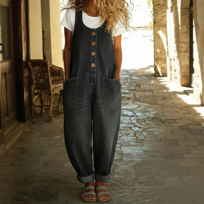 Lora™ - Dětské džíny v bavlněném vintage stylu