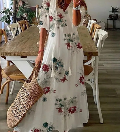 Dianna™ - Boho šaty zakrývající břicho
